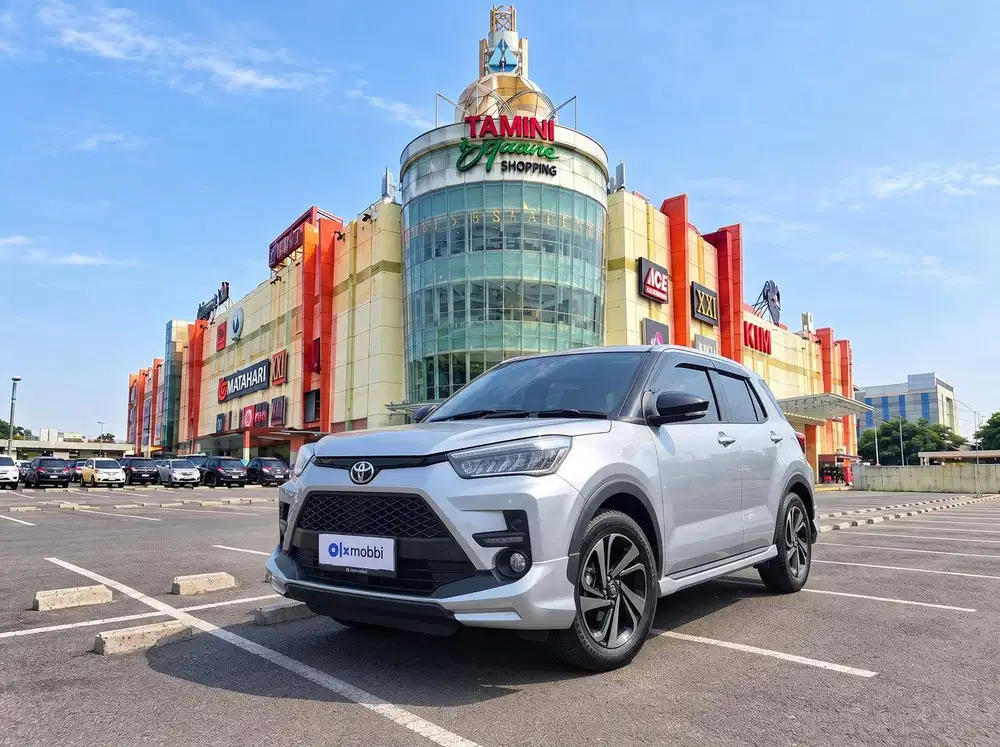 TDP RENDAH - Toyota Raize 1.0 T GR SPORT TSS One Tone AT 2021 Silver C