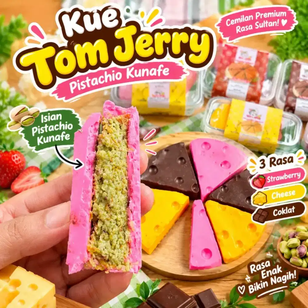cake tom N jerry Pistachio