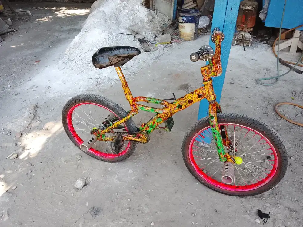 BMX  Buat  Anak  Sekolah - Gowes - Freestyle  Kuat  Wim Cycle