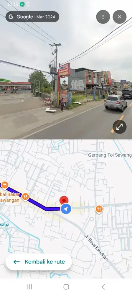 JUAL TANAH PINGGIR JALAN