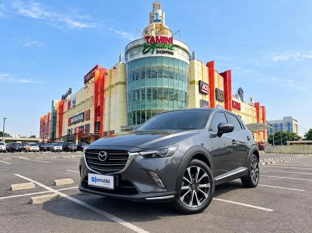 TDP RENDAH - Mazda CX-3 2.0 Touring Bensin-AT 2019 Abu-Abu CBISB
