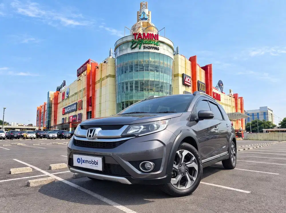 TDP RENDAH - Honda BR-V 1.5 E Bensin-AT 2018 Abu-Abu CKKXB