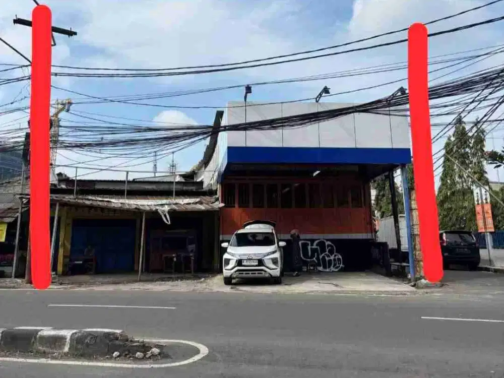 Dijual Tanah Luas 400m2 dan Bangunan di Jl Raya Kebayoran Lama Jaksel