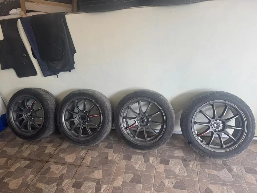 Velg work emotion zr10 r18 ring18 ban bs conti