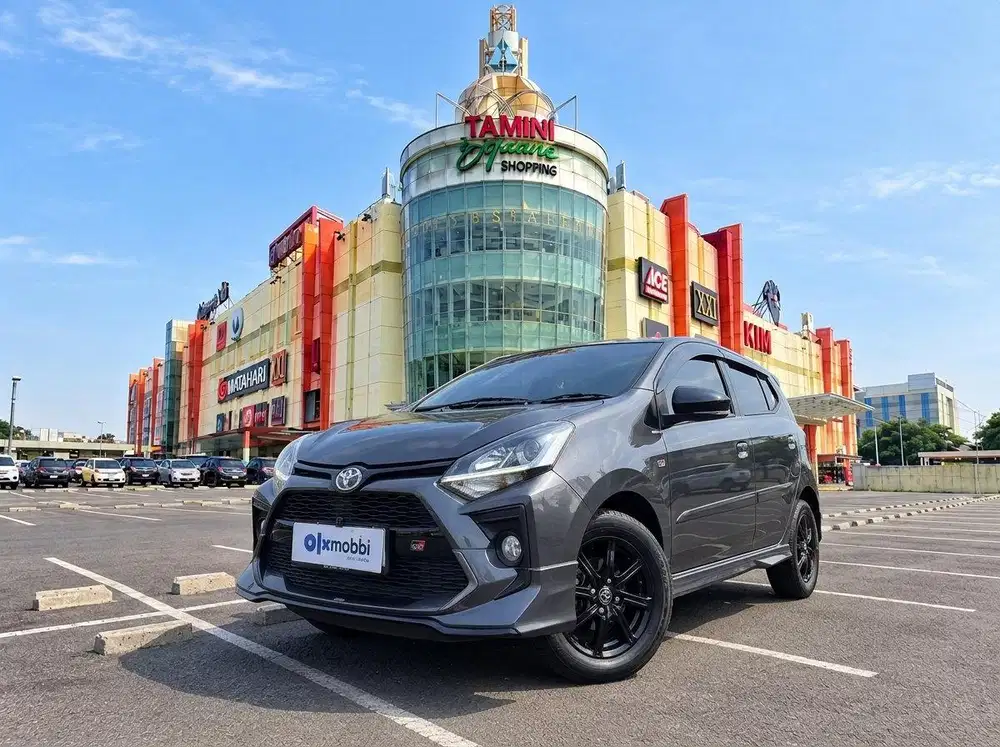 TDP RENDAH - Toyota Agya 1.2 GR Sport Bensin-AT 2022 Abu-Abu CKZRB
