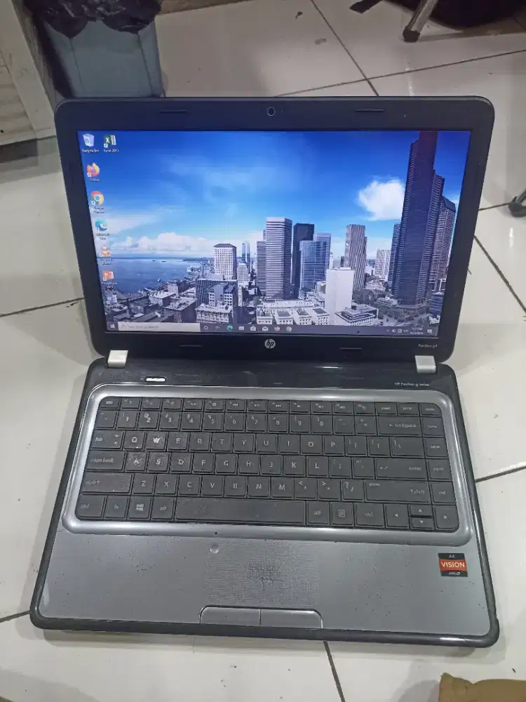 Laptop hp pavilion g4 amd A4 ram 4gb hdd 500gb