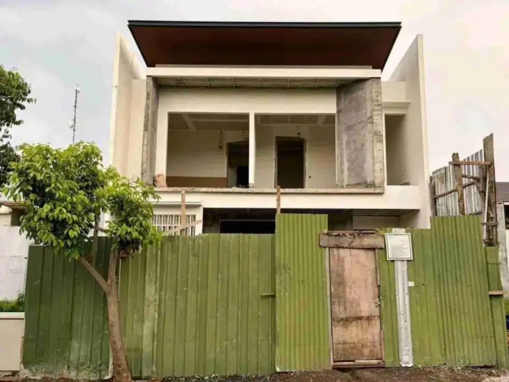 Rumah Baru Citraland Utama Tahap Bangun Dkt Gwalk Surabaya Barat