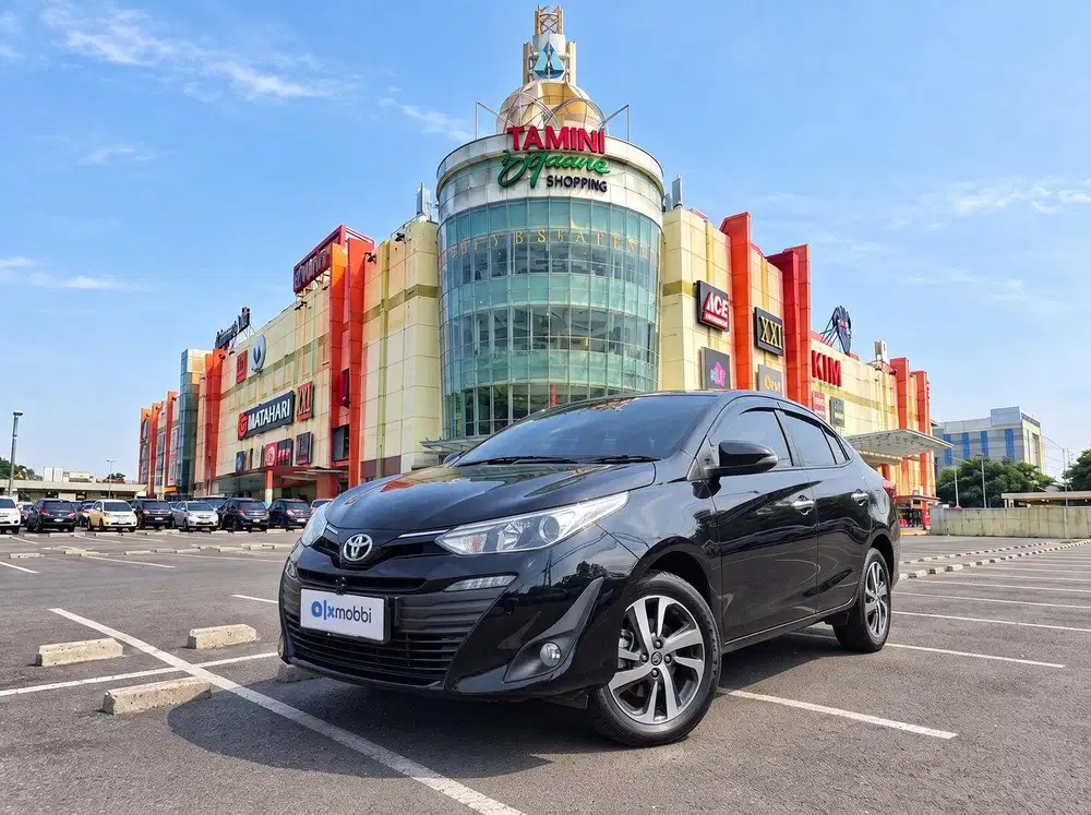 TDP RENDAH - Toyota Vios 1.5 G Bensin-AT 2022 Hitam CTAHB