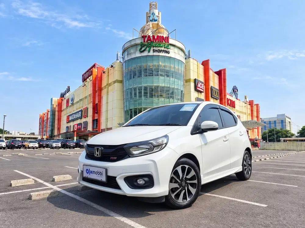 TDP RENDAH - Honda Brio 1.2 RS Bensin-AT 2021 Putih CUZFB