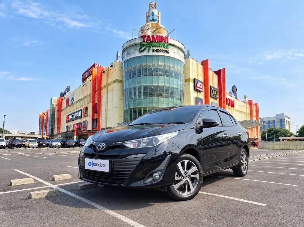 TDP RENDAH - Toyota Vios 1.5 G Bensin-AT 2021 Hitam CPAKB