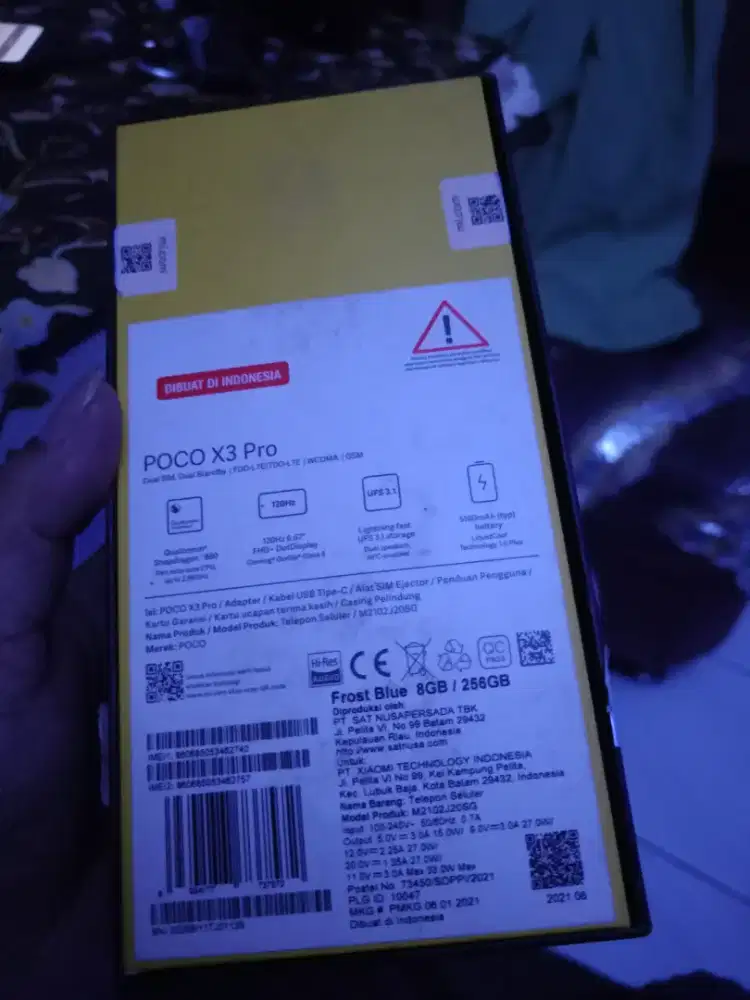 Poco X3pro ram 8/256 fulset