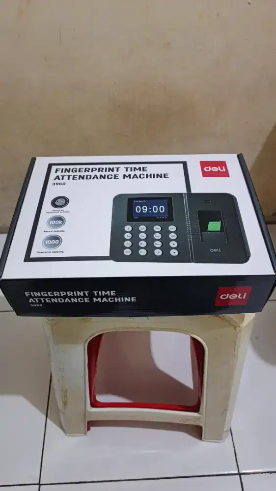 Mesin absen Fingerprint Deli