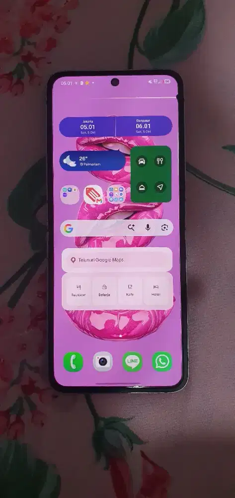 Samsung Z Flip6 12/256GB SEIN - Minus Layar & Kamera Belakang NEGO