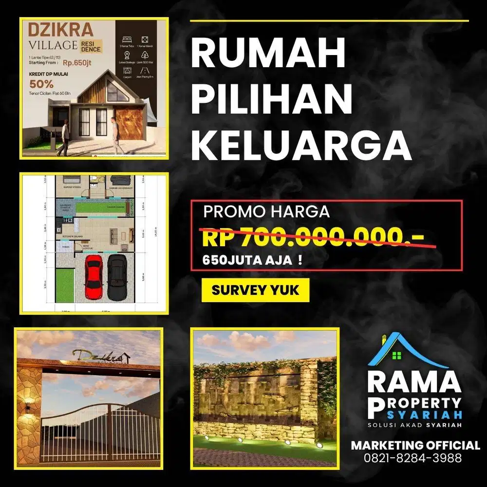 RUMAH MEWAH KEDAMAIAN BANDAR LAMPUNG