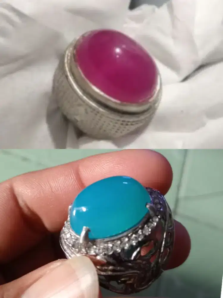 Batu Ruby & blue calsedon wajib borong