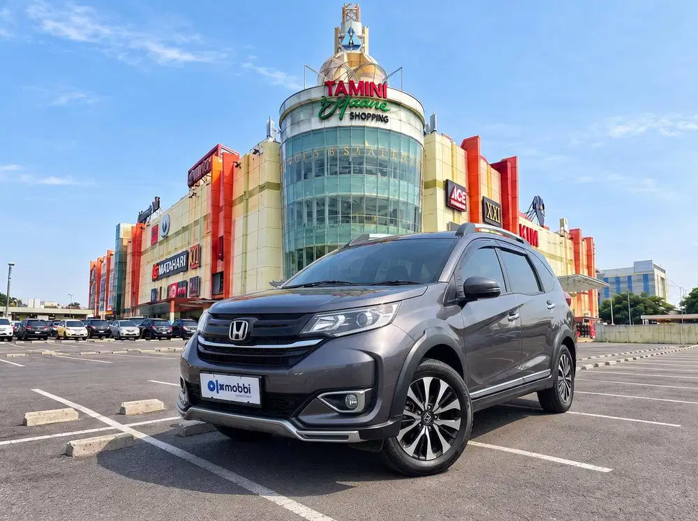 TDP RENDAH - Honda BR-V 1.5 Prestige Bensin-AT 2020 Abu-Abu CKOXB