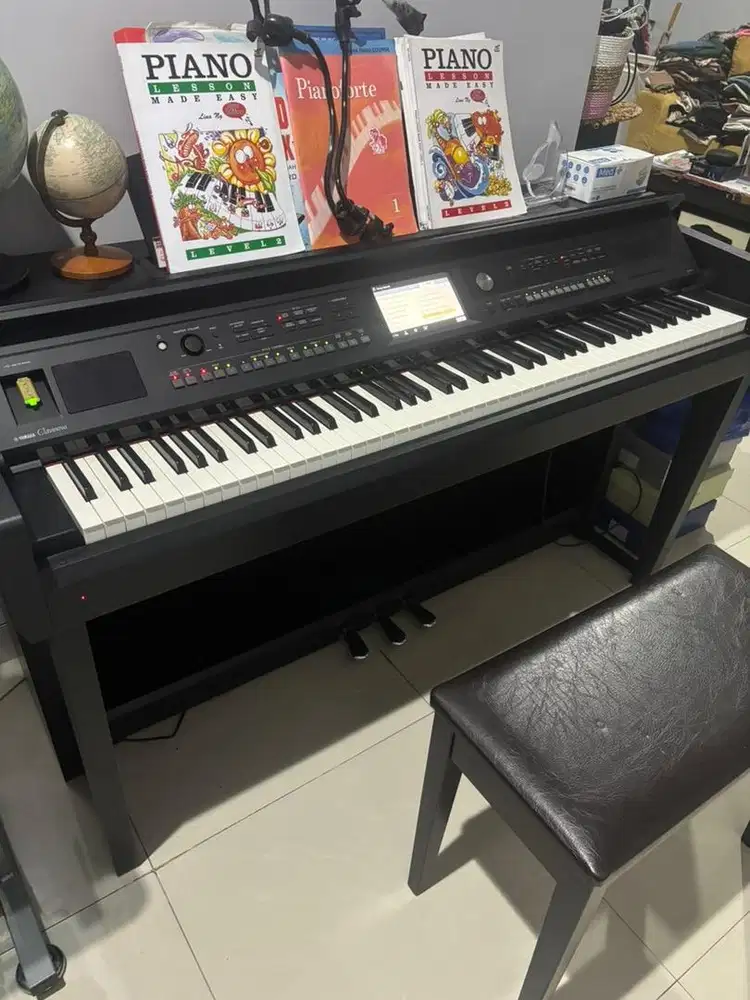 Digital Piano Yamaha Clavinova CVP-605 Mulus Siap Pakai - Istimewa