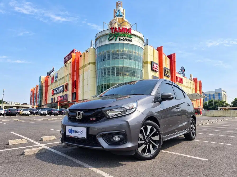 TDP RENDAH - Honda Brio 1.2 RS Bensin-AT 2019 Abu CTYKB