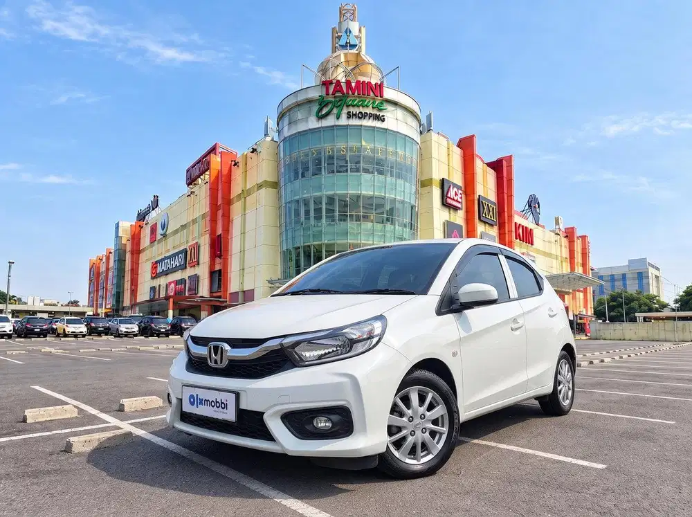 TDP RENDAH - Honda Brio Satya 1.2 E Bensin-MT 2019 Putih CWZNB