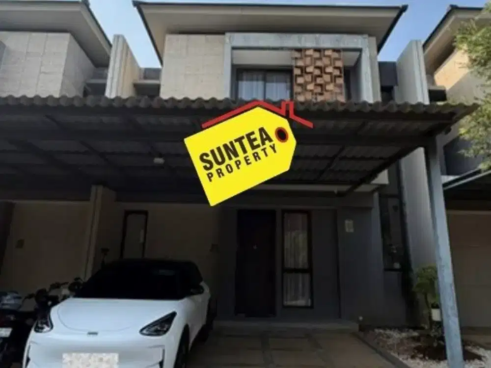 Dijual Rumah 2 Lantai Minimalis Nyaman LB 135 m2 4 KT Fully Furnished BSD City Tangerang Selatan Nego Sampe Deal!