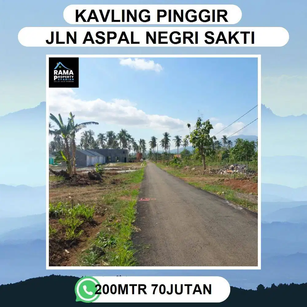 KAVLING RUKO NEGRI SAKTI NATAR.