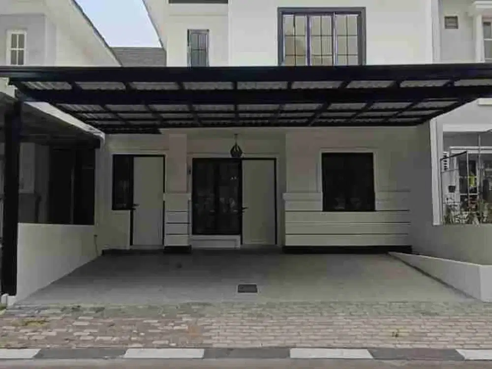 Di jual rumah cantik siap huni like new minimalis modern style. Kota Wisata Cibubur.