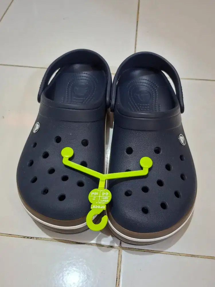 Crocs Crocband Gum Unisex Clog - Navy