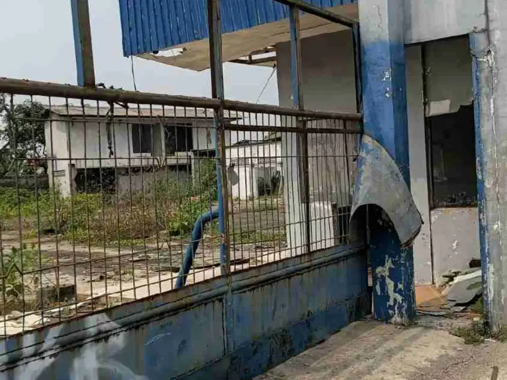 Dijual Gudang dan Lahan Ex Workshop di Bantar Gebang Narogong Bekasi