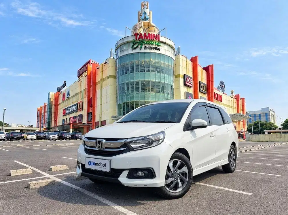 TDP RENDAH - Honda Mobilio 1.5 E Bensin-AT 2021 Putih CTRFB