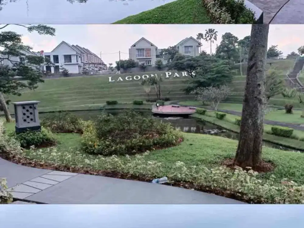 Kavling Depan Danau Di Lagoon Park Bukit Golf Riverside Cibubur