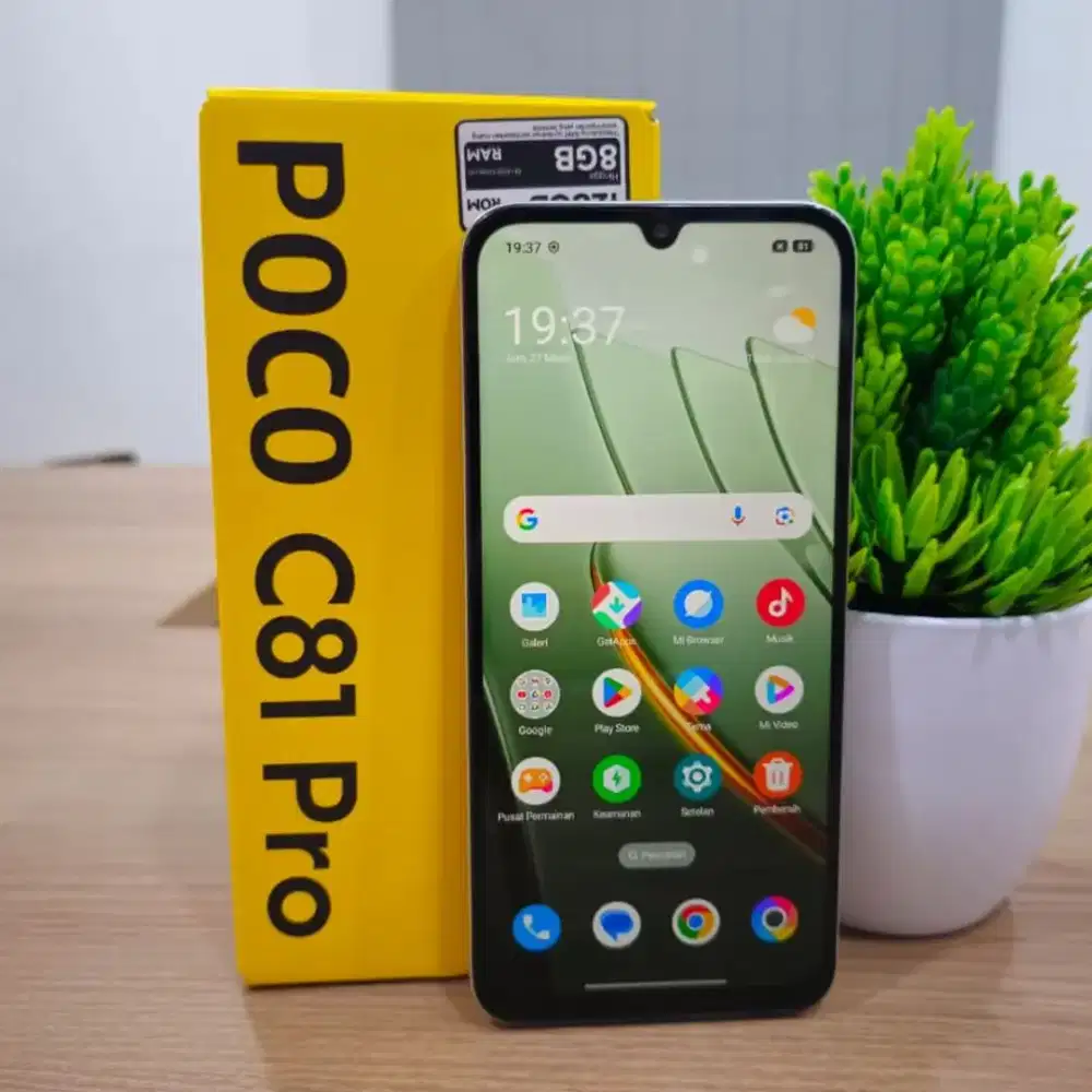 Poco c81 pro 128 like new resmi nego