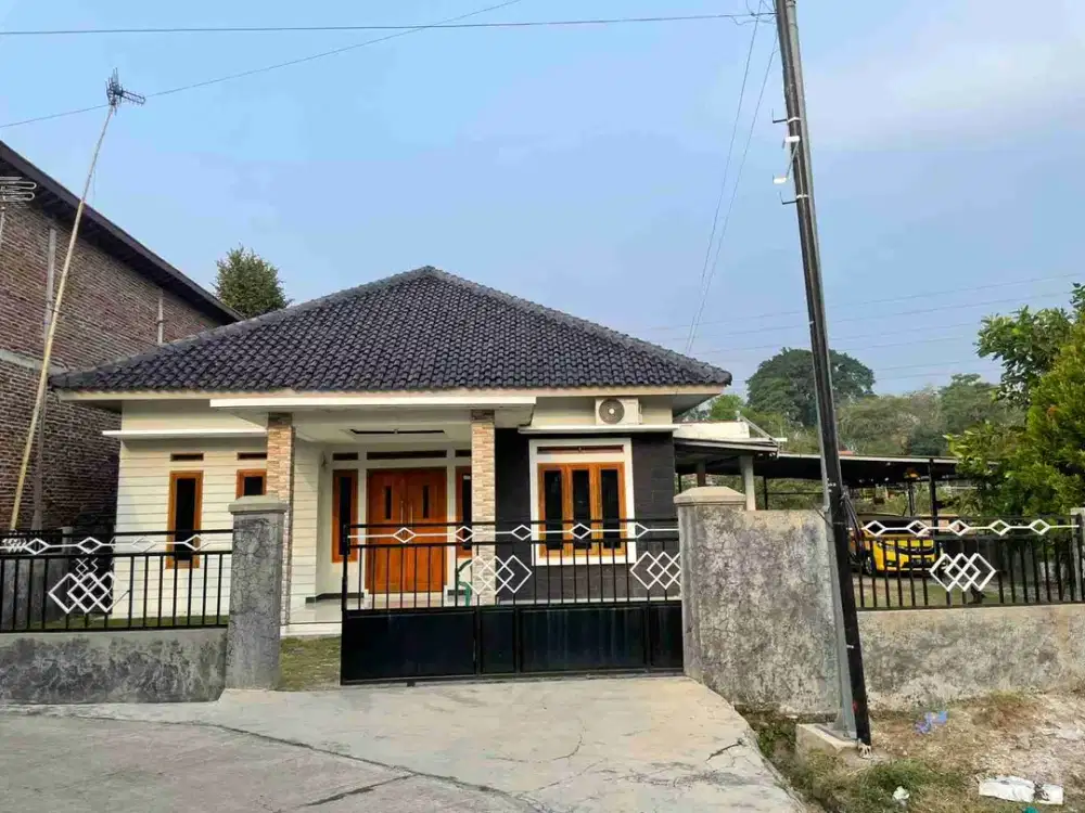 rumah kampung akses mobil surat sertifikat