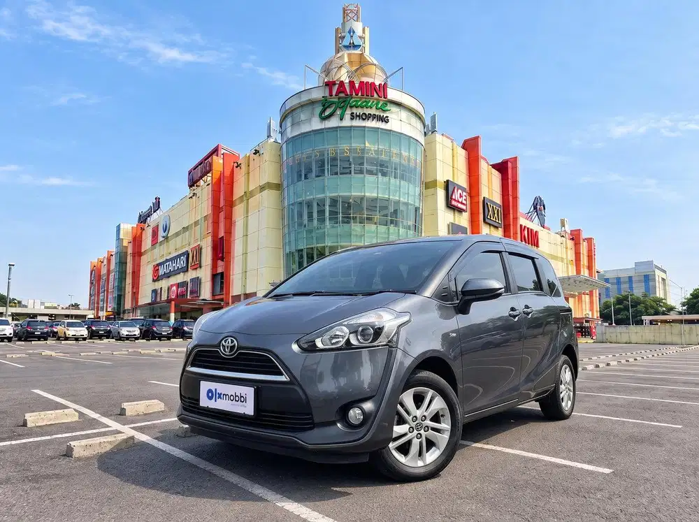 TDP RENDAH - Toyota Sienta 1.5 G Bensin-AT 2016 Abu CBKPB