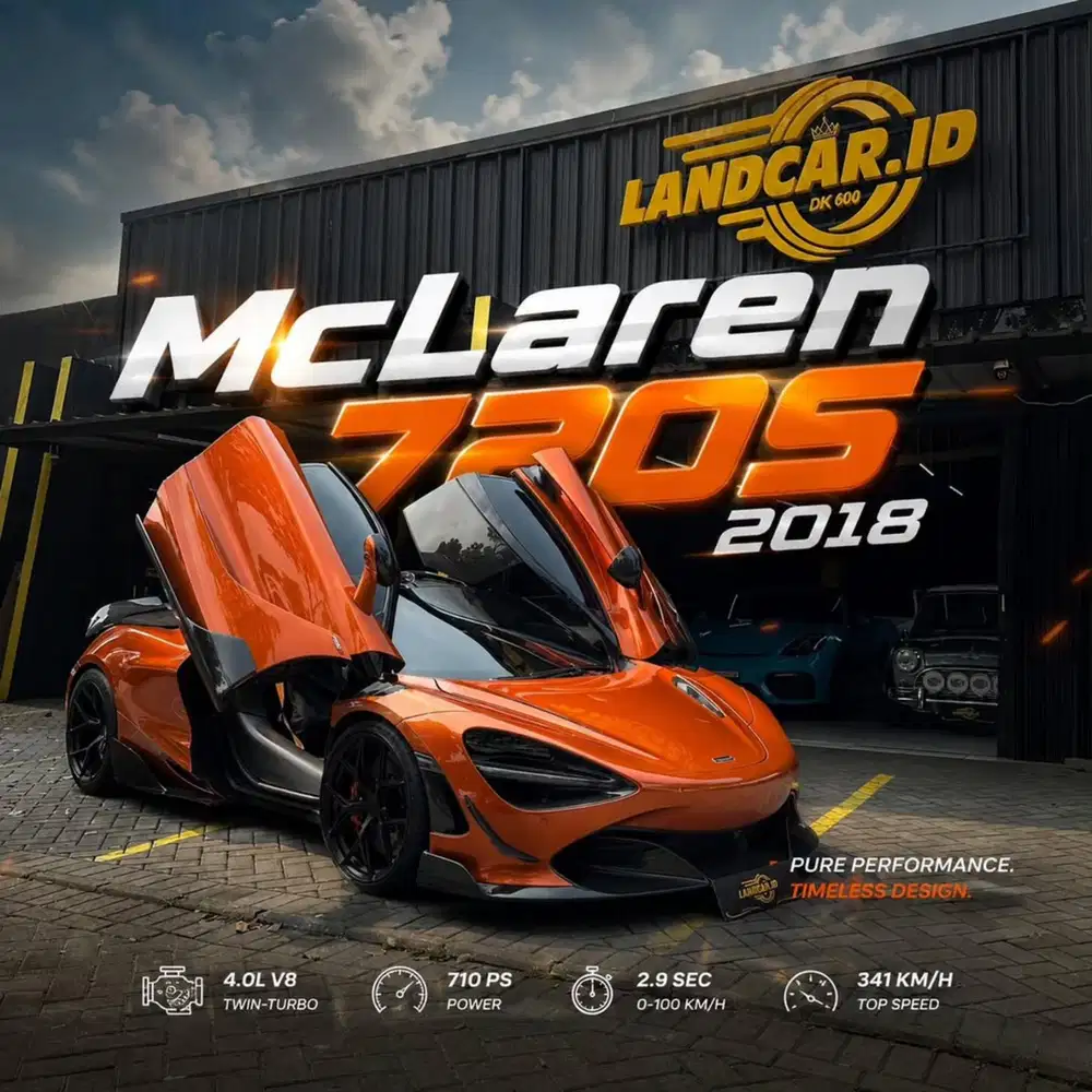 Mclaren 720s 4.0 Coupe AT 2018