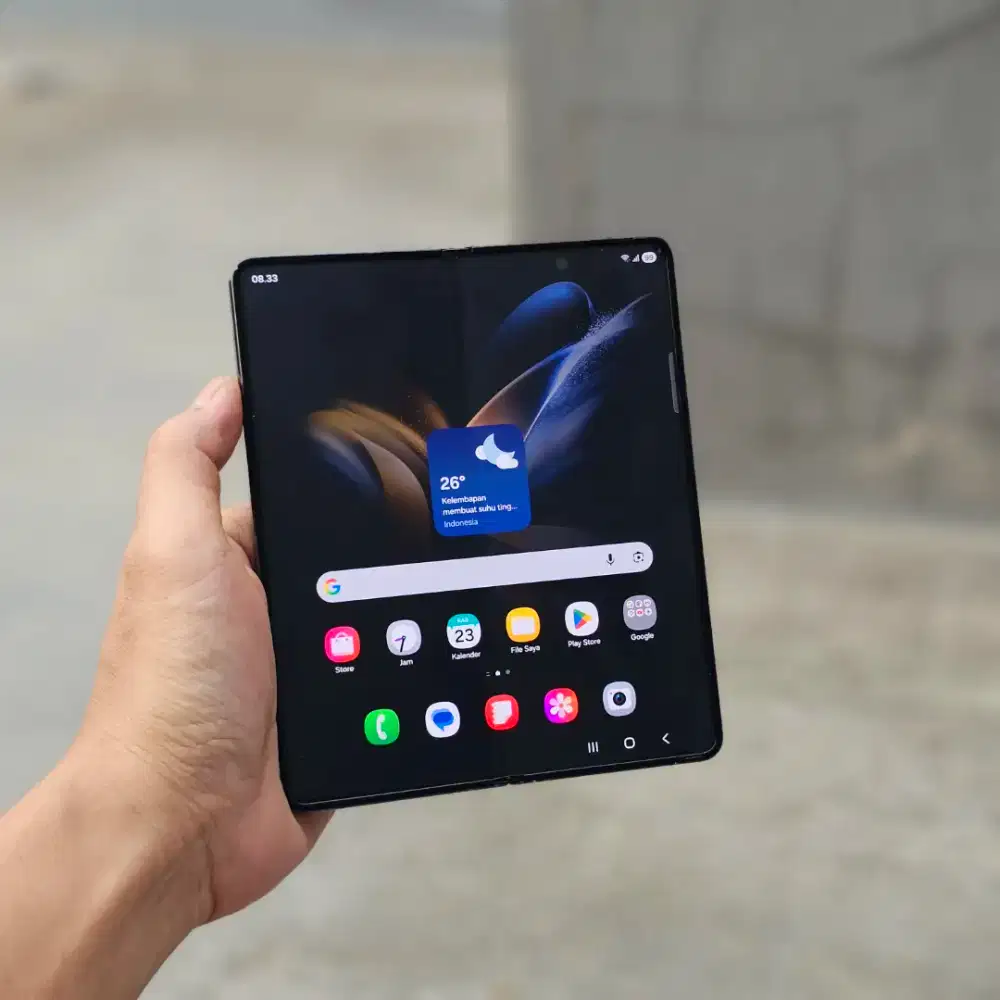 SAMSUNG GALAXY Z FOLD 4 SEIN 12/512 MULUS MINUS RINGAN FUNGSI NORMAL