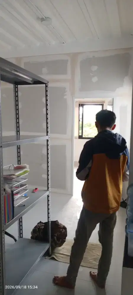 sekat ruangan,partisi gypsum