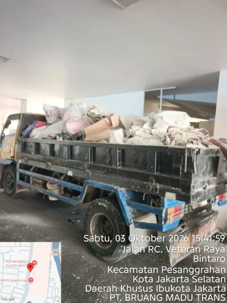 Jasa buang puing sampah