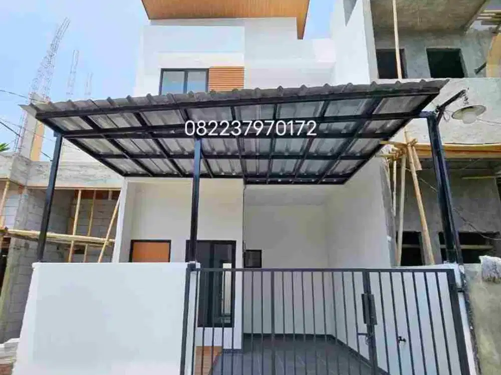 Dijual Rumah Cantik Modern Minimalis  Pondok Ungu Permai, Bekasi
