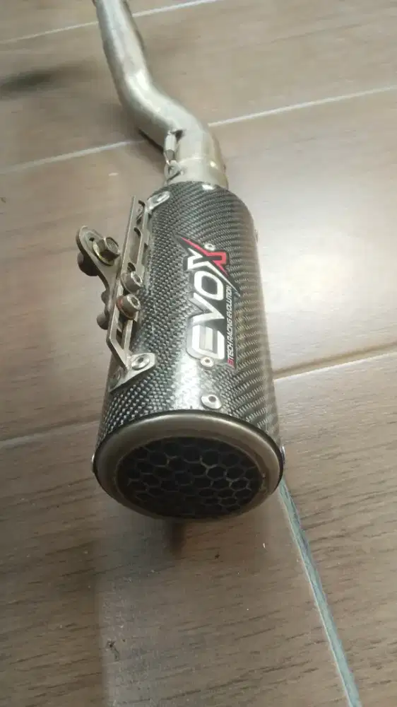 Knalpot motor ex Yamaha