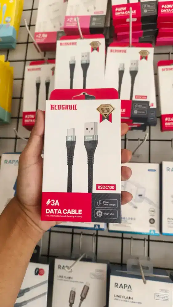 KABEL DATA TYPE C REDSKULL RSDC100