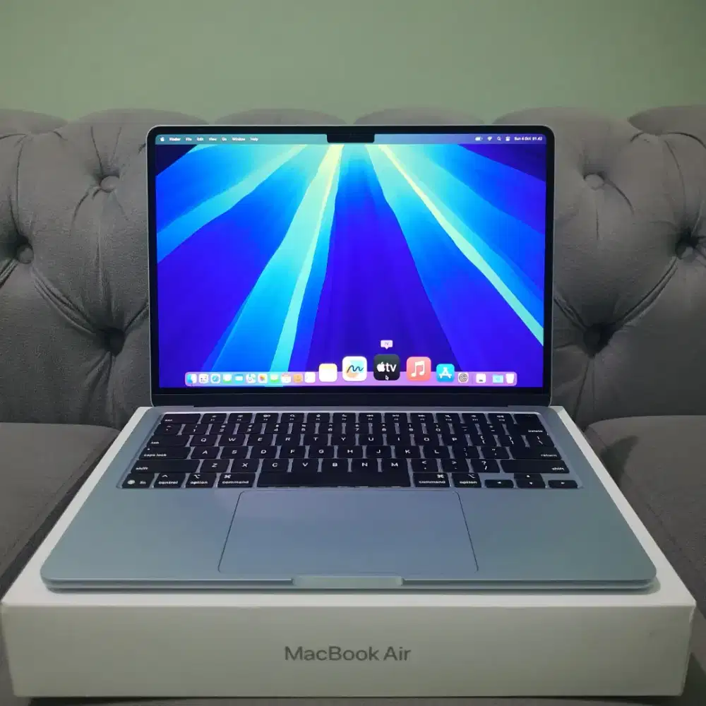 Macbook Air M4 13.6 inch 16Gb/512Gb-Sky Blue Apple Care April 2028