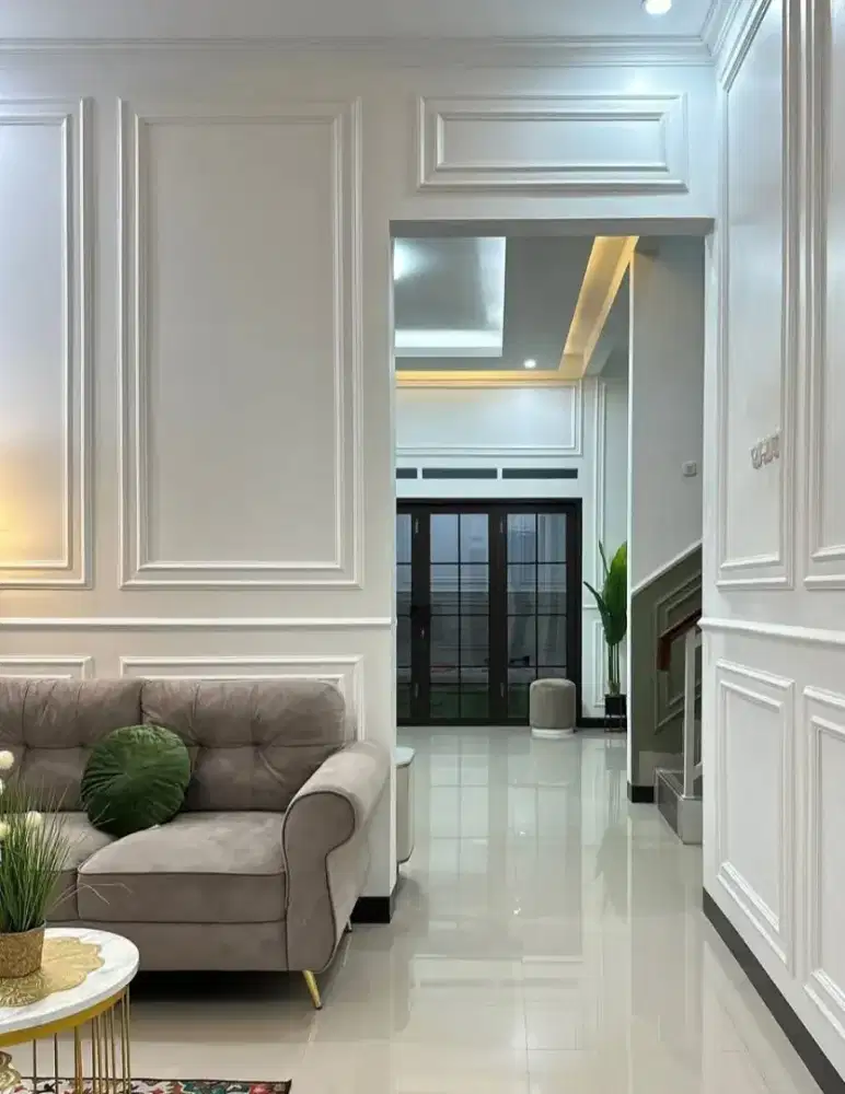 Pemasangan Lis moulding