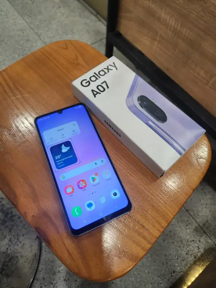 Samsung galaxy A07 4/64 lengkap garansi resmi