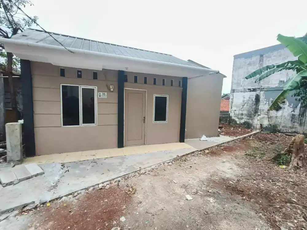Rumah second dijual 240jt Renov full Pekapuran Cimanggis Depok