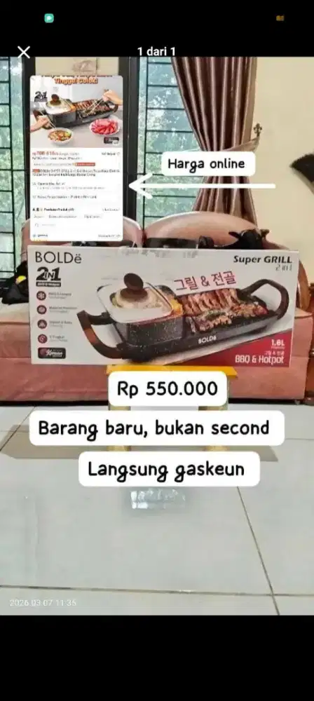 Grill 2 in 1/ Pemanggang
