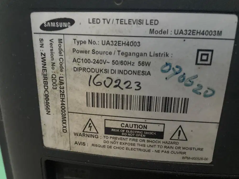 Tv samsung 32 inch Digital