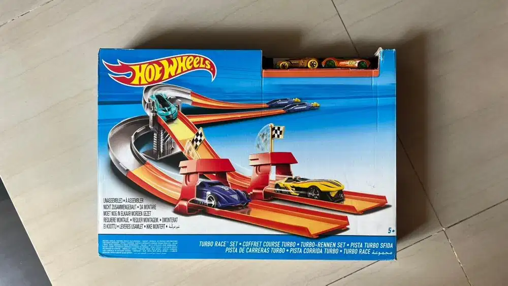 Playset turbo race Hot Wheels