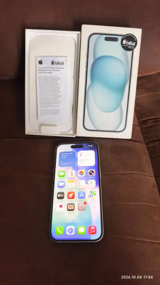 iPhone 15 128gb Biru