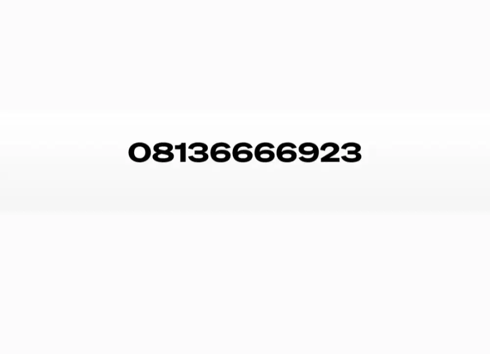 Nomor Telkomsel Simpati 11 digit cantik 6666