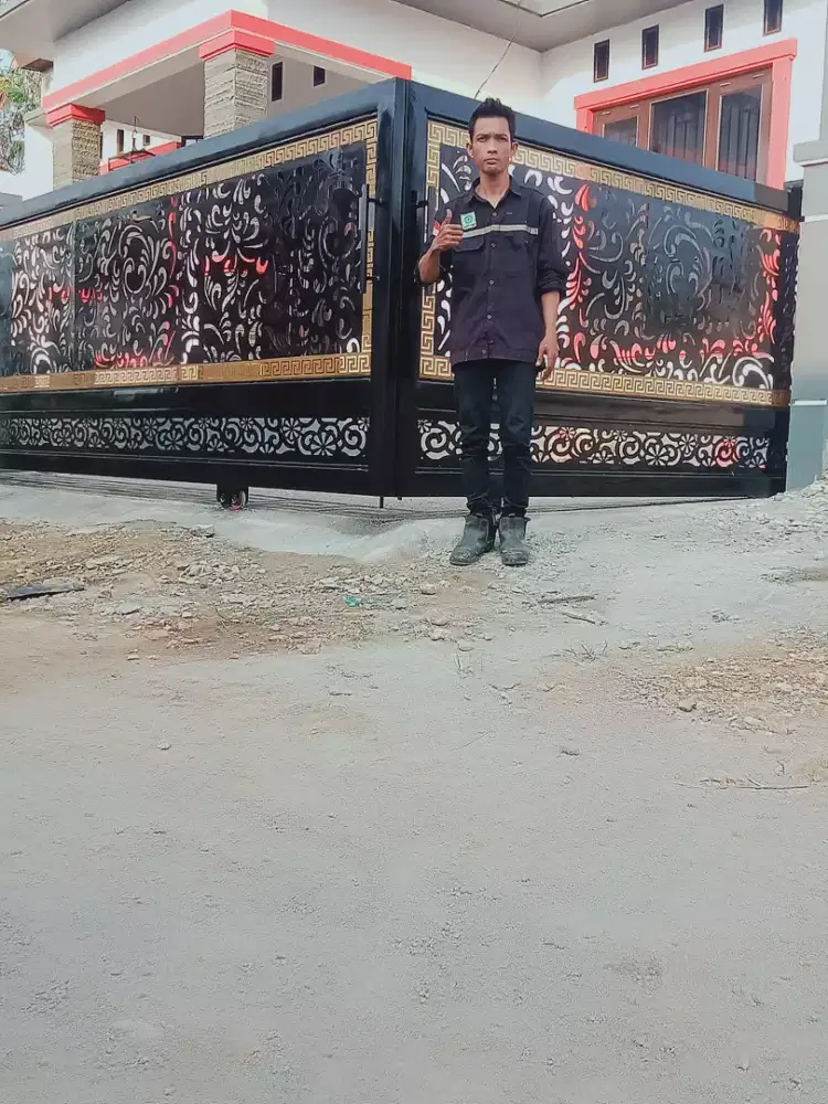 Pagar besi cutting laser